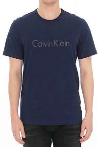 Calvin Klein tmavomodré pánske tričko S/S Crew Neck