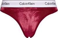 Calvin Klein vínové dámske tangá Thong