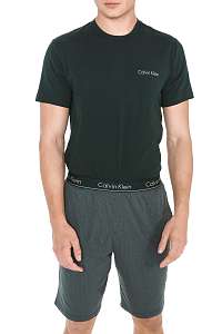 Calvin Klein zelené pánske pyžamo S/S Short Set