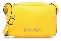 Calvin Klein žltá malá crossbody kabelka CK Must Camerabag Scuba