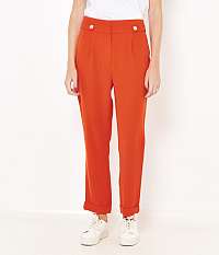 CAMAIEU oranžové nohavice