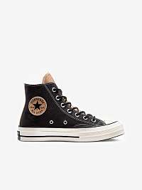 Černé dámské kotníkové tenisky Converse Chuck 70 Glitter