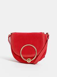 Červená crossbody kabelka v semišovej úprave Haily´s Ciara