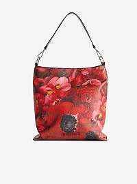 Červená dámska kvetovaná kabelka Desigual Imperial Patch Butan