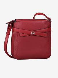 Červená dámska malá crossbody kabelka Tom Tailor Lilly