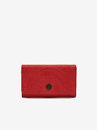 Červená dámska peňaženka so vzorom Roxy Crazy Diamond