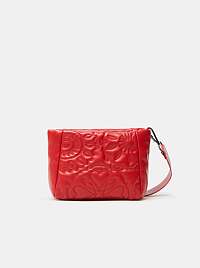 Červená dámska prešívaná crossbody kabelka Desigual Big Big Amber