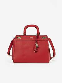 Červená kabelka Guess Katey Luxury