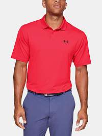 Červená pánska polokošeľa Performance Under Armour