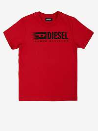 Červené chlapčenské tričko Diesel