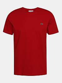 Červené pánske basic tričko Lacoste