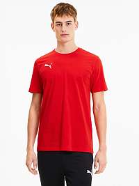 Červené pánske tričko Puma Team Goal