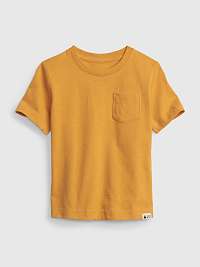 Chlapci - Detské tričko z organickej bavlny Yellow