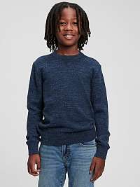 Chlapci - Detský pletený sveter modrý