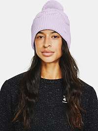 Čiapka Under Armour UA Around Town Pom Beanie - svetlofialová