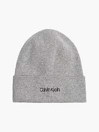 Čiapky, čelenky, klobúky pre ženy Calvin Klein - sivá