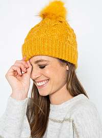 Čiapky, čelenky, klobúky pre ženy CAMAIEU - žltá