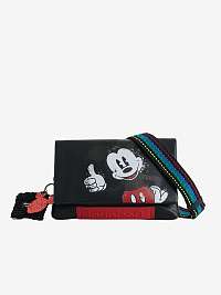 Čierna dámska crossbody kabelka Desigual Best Mickey Dortmund Flap