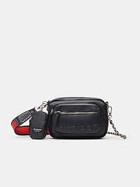 Čierna dámska crossbody kabelka Desigual Embossed Half Cambridge Mini
