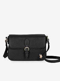 Čierna dámska malá crossbody kabelka US Polo Assn. New Jones