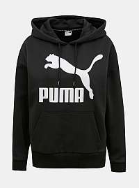 Čierna dámska mikina s kapucňou Puma