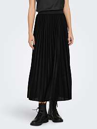 Čierna dámska plisovaná maxi sukňa ONLY Melisa