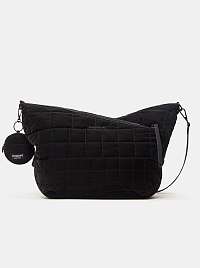 Čierna dámska prešívaná crossbody kabelka Desigual Cocoa Harry 2.0 Maxy