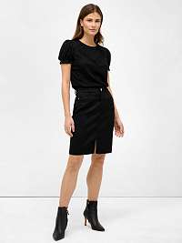 Čierna krátka puzdrová sukňa ORSAY
