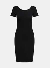 Čierne basic šaty ONLY Fiona