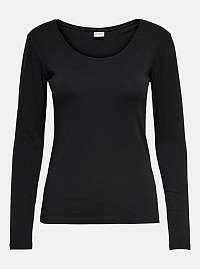 Čierne basic tričko Jacqueline de Yong Ava
