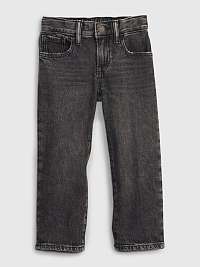Čierne chlapčenské džínsy GAP Washwell
