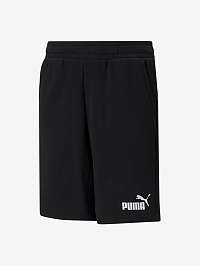 Čierne chlapčenské športové šortky Puma