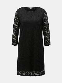 Čierne čipkované šaty Jacqueline de Yong Crystal