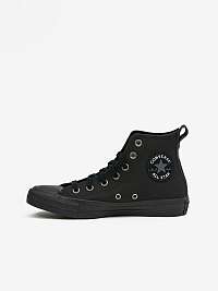 Čierne členkové tenisky Converse Chuck Taylor All Star Odolné voči vode