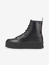 Čierne dámske členkové tenisky Puma Mayze Boot x Dua Lipa