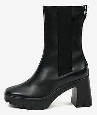 Čierne dámske kožené topánky Högl Discovery