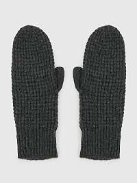 Čierne dámske pletené palčiaky GAP