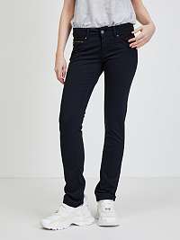 Čierne dámske slim fit džínsy Pepe Jeans