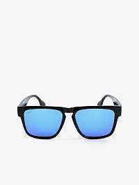 Čierne dámske slnečné okuliare s modrými sklami VUCH Rill