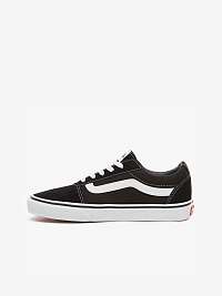 Čierne dámske tenisky so semišovými detailmi VANS Ward