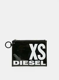 Čierne lesklé lístoček s nápisom Diesel
