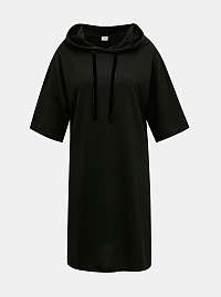 Čierne mikinové šaty Jacqueline de Yong Dawn