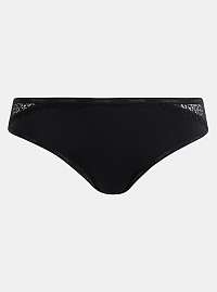 Čierne nohavičky s krajkou Calvin Klein Underwear