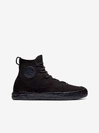 Čierne pánske členkové tenisky Converse Chuck Taylor All Star Crater Knit High