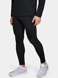 Čierne pánske kompresné legíny Rush Under Armour
