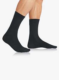 Čierne pánske ponožky Bellinda GENTLE FIT SOCKS