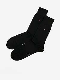 Čierne pánske ponožky Tommy Hilfiger Sock Classic 2P