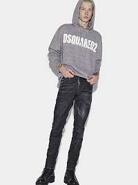 Čierne pánske slim fit džínsy DSQUARED2 Dsq2 Cool Guy
