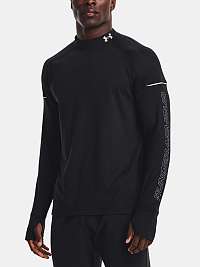 Čierne pánske športové tričko Under Armour UA OUTRUN THE COLD LS