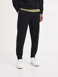 Čierne pánske tepláky Celio Tojoggie